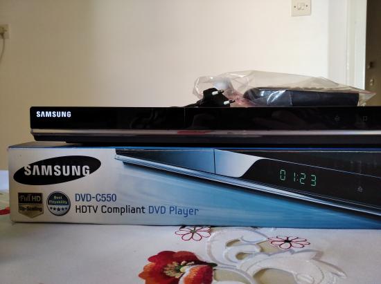 SAMSUNG DVD PLAYER (HDTV Compliant) Λάρισα νομού Λαρίσης, Θεσσαλία Ηλεκτρονικές συσκευές Πωλούνται (φωτογραφία 1)