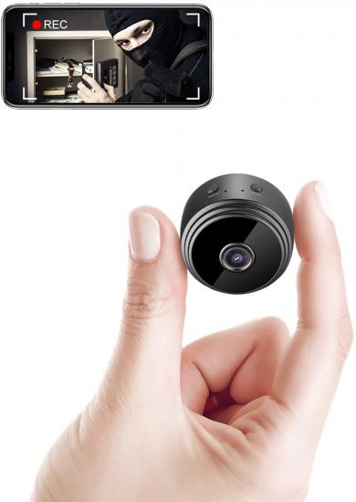 60Ε Mini Ασύρματη IP WiFi Κρυφή Κάμερα 1080p HD Round Παρακο Γλυφαδα νομού Αττικής - Αθηνών, Αττική Κάμερες - Αξεσουάρ κάμερας Πωλούνται (φωτογραφία 1)