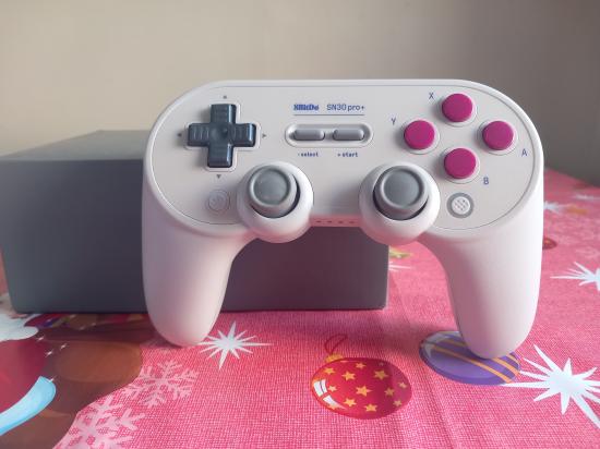 8BitDo Sn30 Pro+ controller with box (Great Condition) Μαρουσι νομού Αττικής - Αθηνών, Αττική Παιχνίδια - Βιντεοκονσόλες Πωλούνται (φωτογραφία 1)