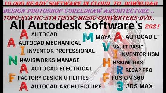 All  AutoDesk AutoCAD 2020-2021 New Κορυδαλλος νομού Αττικής - Πειραιώς / Νήσων, Αττική Η/Υ - Υλικό - Λογισμικό Πωλούνται (φωτογραφία 1)