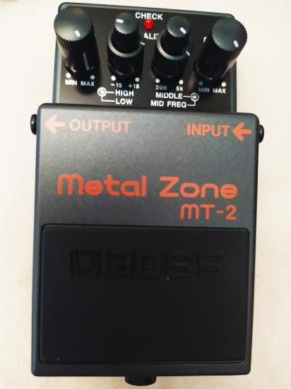 Boss Mt - 2 Metal Zone πετάλι κιθαρας Πειραιας νομού Αττικής - Πειραιώς / Νήσων, Αττική Μουσικά όργανα Πωλούνται (φωτογραφία 1)