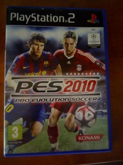 Game  PES 2010 Playstation 2 Σταυρουπολη νομού Θεσσαλονίκης, Μακεδονία Παιχνίδια - Βιντεοκονσόλες Πωλούνται (φωτογραφία 1)