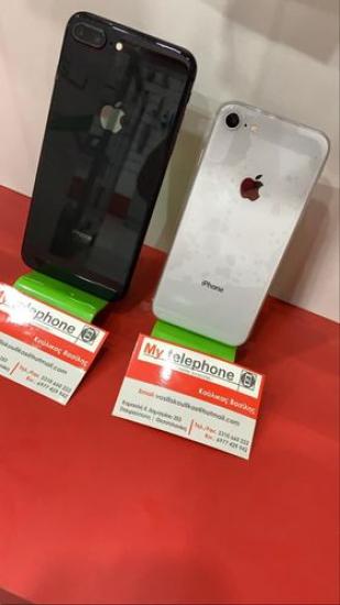 Iphone 8 64GB White, Iphone 8 Plus 64GB  Black Ευοσμο νομού Θεσσαλονίκης, Μακεδονία Κινητά τηλέφωνα - Αξεσουάρ Πωλούνται (φωτογραφία 1)