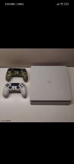 PS4 Slim White 500GB Αναβυσσος νομού Αττικής - Ανατολικής, Αττική Παιχνίδια - Βιντεοκονσόλες Πωλούνται (φωτογραφία 1)