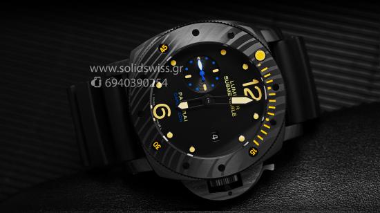 Panerai Luminor Submersible Carbotech Γλυφαδα νομού Αττικής - Αθηνών, Αττική Κοσμήματα - Ορολόγια Πωλούνται (φωτογραφία 1)