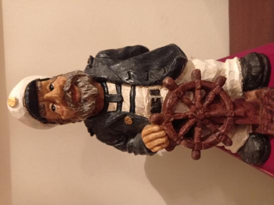 ΔΙΑΚΟΣΜΗΤΙΚΟΣ  ΚΑΠΕΤΑΝΙΟΣ ΥΨΟΥΣ 34 CM ΒΑΡΟΥΣ 1200 gr Αθήνα νομού Αττικής - Αθηνών, Αττική Τέχνη - Συλλογές - Χόμπι Πωλούνται (φωτογραφία 1)