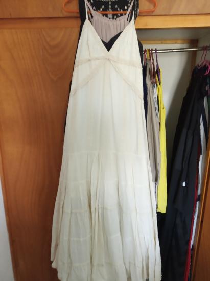 Φόρεμα αφορετο εκρου τέλειο για καλοκαίρι Μυκονος νομού Κυκλάδων, Νησιά Αιγαίου Ρούχα - Παπούτσια - Αξεσουάρ Πωλούνται (φωτογραφία 1)