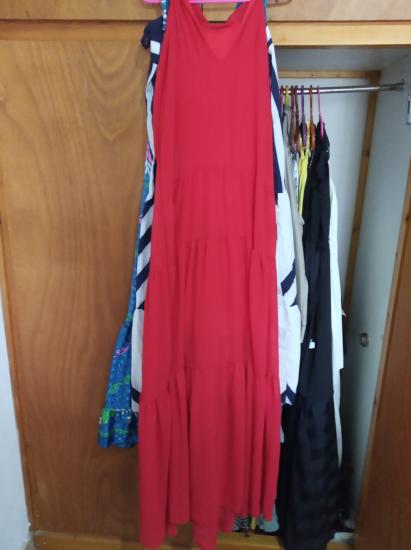 Φόρεμα αφορετο κόκκινο τέλειο για καλοκαίρι Μυκονος νομού Κυκλάδων, Νησιά Αιγαίου Ρούχα - Παπούτσια - Αξεσουάρ Πωλούνται (φωτογραφία 1)