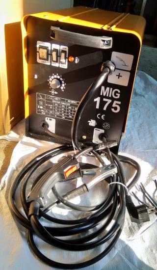 Ηλεκτροκόλληση σύρµατος MIG 175A Θεσσαλονίκη νομού Θεσσαλονίκης, Μακεδονία Εργαλεία - Βιομηχανικά είδη Πωλούνται (φωτογραφία 1)