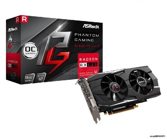 Κάρτα Γραφικών ASRock PHANTOM GAMING RADEON RX580 8GB Κατερίνη νομού Πιερίας, Μακεδονία Η/Υ - Υλικό - Λογισμικό Πωλούνται (φωτογραφία 1)