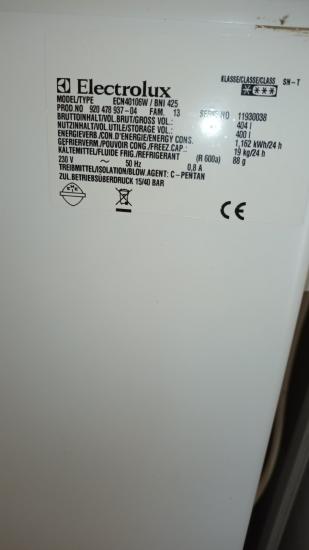 καταψύκτης μπαούλο Electrolux Λαμία νομού Φθιώτιδας, Στερεά Ελλάδα Οικιακές συσκευές Πωλούνται (φωτογραφία 1)