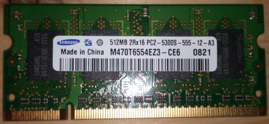 Μνήμη RAM 512MB (Κατάλληλη για Laptop) Καρδίτσα νομού Καρδίτσας, Θεσσαλία Η/Υ - Υλικό - Λογισμικό Πωλούνται (φωτογραφία 1)