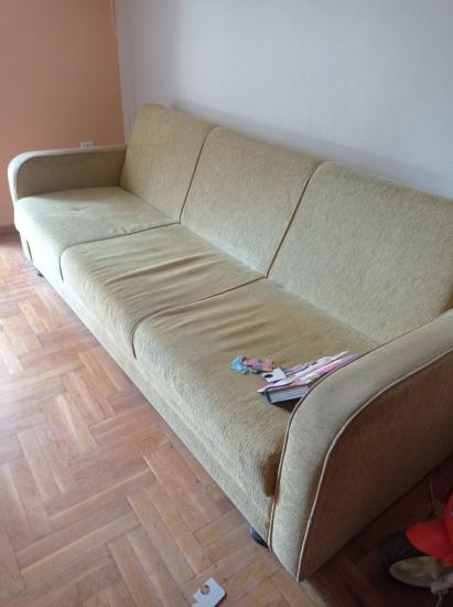 Πωλείται 3θεσιος καναπές-κρεβάτι και 2 θεσιος καναπές Θεσσαλονίκη νομού Θεσσαλονίκης, Μακεδονία Έπιπλα - Είδη σπιτιού / κήπου Πωλούνται (φωτογραφία 1)