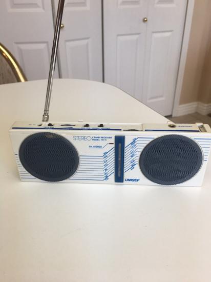 Πωλούνται stereo radio double cassette recorder tele-unisef Πειραιας νομού Αττικής - Πειραιώς / Νήσων, Αττική Ηλεκτρονικές συσκευές Πωλούνται (φωτογραφία 1)