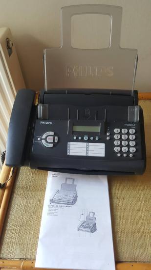 Συσκευή τηλέφωνο τηλεφωνητής φαξ Philips magic 3 primo Θεσσαλονίκη νομού Θεσσαλονίκης, Μακεδονία Ηλεκτρονικές συσκευές Πωλούνται (φωτογραφία 1)