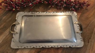 Δίσκος σερβιρίσματος Inox 41x31.5cm - (μικρογραφία 5)