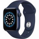 Apple Watch 6, GPS, Blue Aluminium Case 40mm, Deep Navy Spor Σέρρες νομού Σερρών, Μακεδονία Κοσμήματα - Ορολόγια Πωλούνται (μικρογραφία 2)