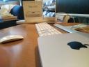 Mac Mini τελη 2014 2,8 GHz + Monitor Samsumg + Mac Keyboard (μικρογραφία)