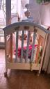 Κρεβατάκι με ρόδες για μωρό με στρωματακι Θεσσαλονίκη νομού Θεσσαλονίκης, Μακεδονία Έπιπλα - Είδη σπιτιού / κήπου Πωλούνται (μικρογραφία 2)