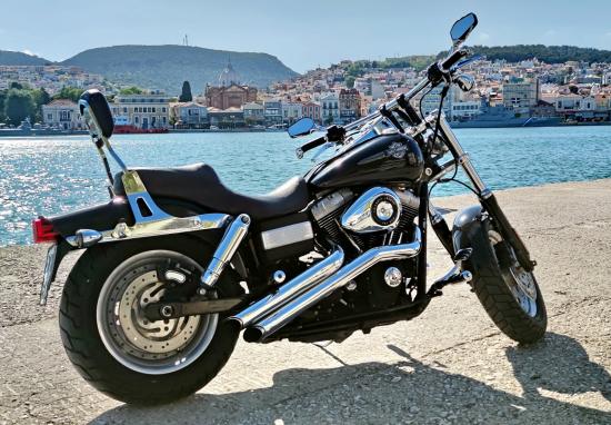 Harley Davidson FAT BOB 2008 σε τιμή ευκαιρίας. (14.500€ Συζ Μυτιλήνη νομού Λέσβου, Νησιά Αιγαίου Μοτοσυκλέτες - Σκούτερς Οχήματα (φωτογραφία 1)