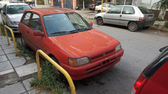 Toyota Starlet 1.3xLi Θεσσαλονίκη νομού Θεσσαλονίκης, Μακεδονία Αυτοκίνητα Οχήματα (φωτογραφία 1)