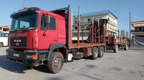 ΦΟΡΤΗΓΟ ΜΑΝ ΜΕ ΓΕΡΑΝΟ Σέρρες νομού Σερρών, Μακεδονία Φορτηγά - Εμπορικά οχήματα Οχήματα (φωτογραφία 1)