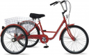 ΠΩΛΕΙΤΑΙ τρίκυκλο ποδήλατο με 5 ταχύτητες κόκκινο Clermont (μικρογραφία)