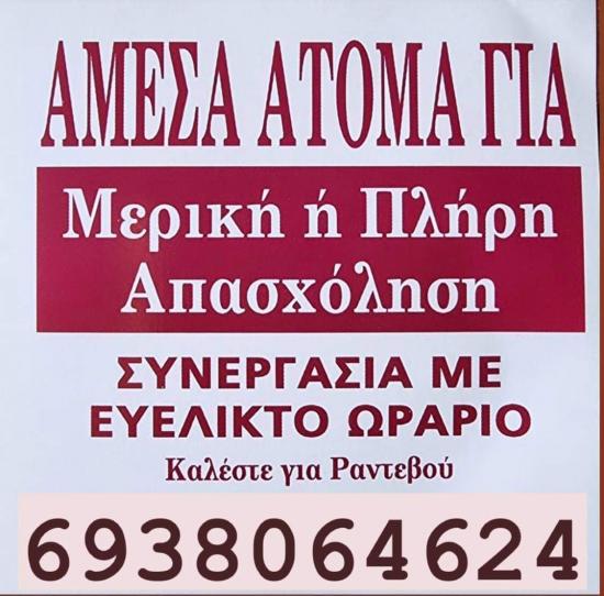 Μερική ή πλήρης απασχόληση Χίος νομού Χίου, Νησιά Αιγαίου Πωλήσεις Εργασία (φωτογραφία 1)